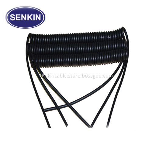 Tinned Copper Spring Coiled USB Extension Cable